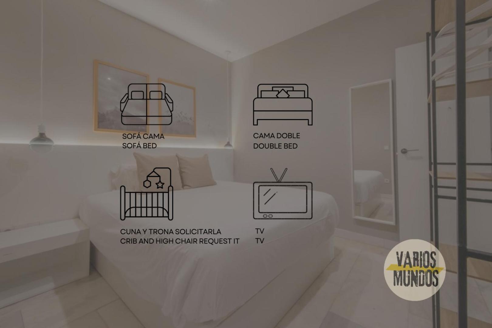 Cool Duplex Bajo Apt 7Pax Cerca De Tirso De Molina E2 Madrid Luaran gambar