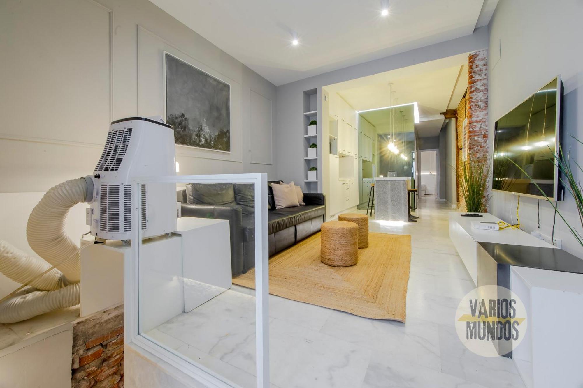 Cool Duplex Bajo Apt 7Pax Cerca De Tirso De Molina E2 Madrid Luaran gambar